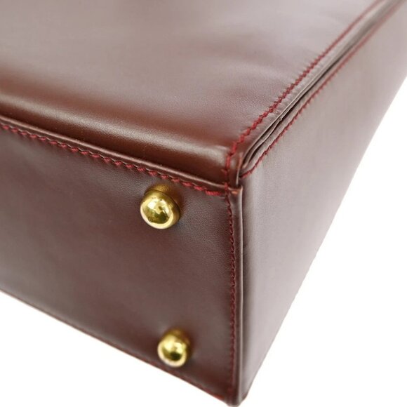 Cartier Bordeaux Must de Cartier Handbag C34 NQ03328 BNN07 - Picture 4 of 8